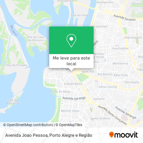 Avenida Joao Pessoa mapa