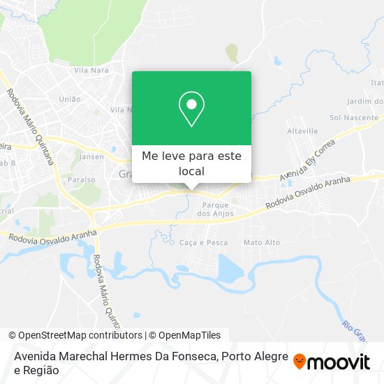 Avenida Marechal Hermes Da Fonseca mapa