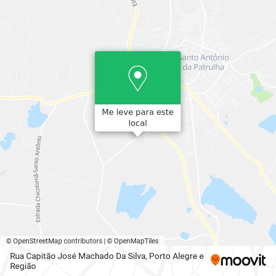 Rua Capitão José Machado Da Silva mapa