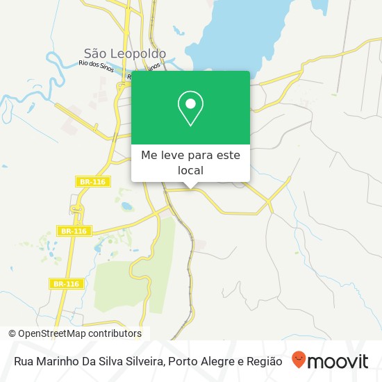 Rua Marinho Da Silva Silveira mapa