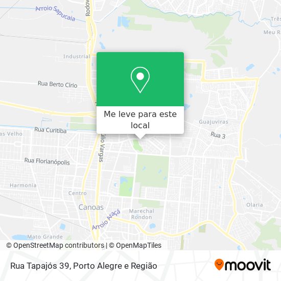 Rua Tapajós 39 mapa