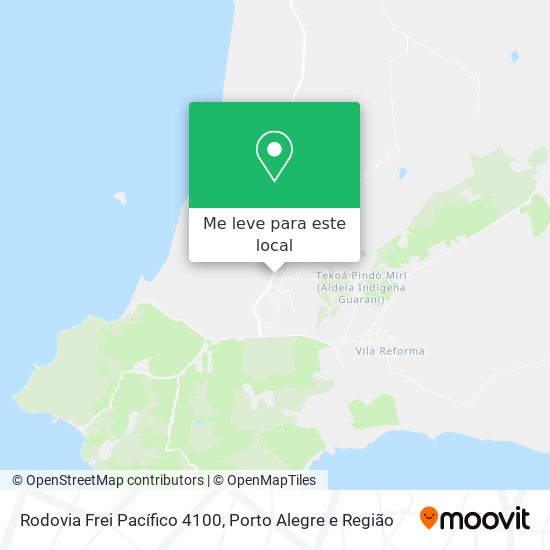 Rodovia Frei Pacífico 4100 mapa