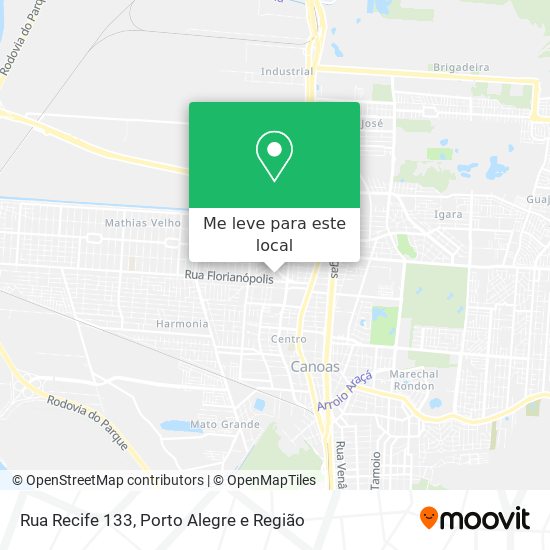 Rua Recife 133 mapa
