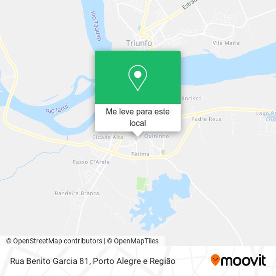 Rua Benito Garcia 81 mapa