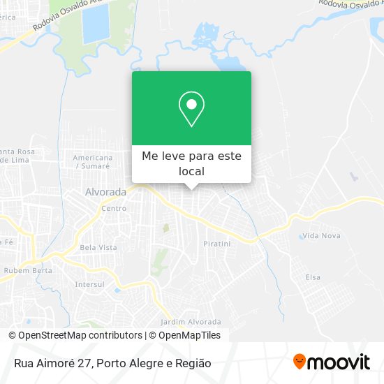 Rua Aimoré 27 mapa