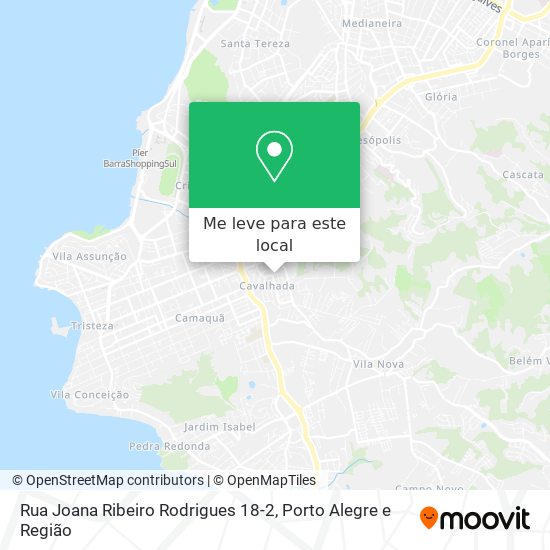 Rua Joana Ribeiro Rodrigues 18-2 mapa