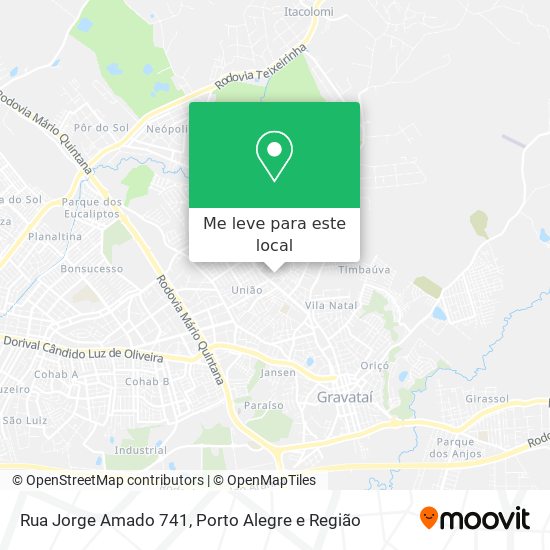 Rua Jorge Amado 741 mapa
