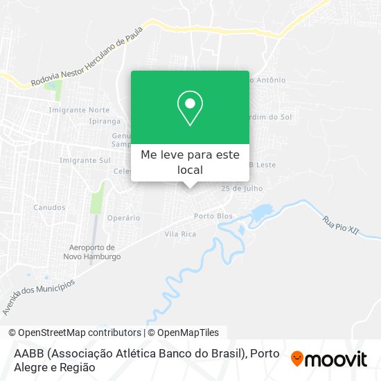 AABB (Associação Atlética Banco do Brasil) mapa