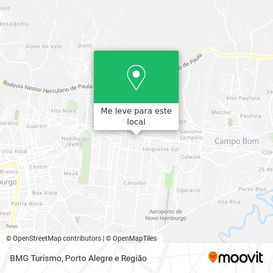 BMG Turismo mapa