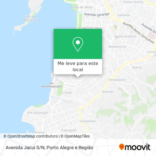 Avenida Jacuí S/N mapa