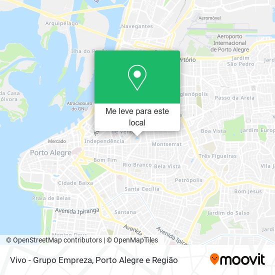 Vivo - Grupo Empreza mapa