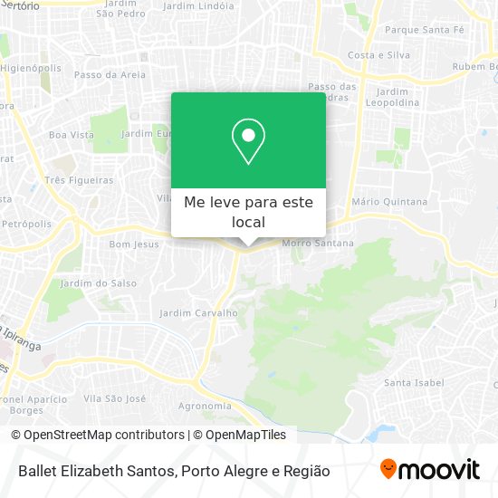 Ballet Elizabeth Santos mapa