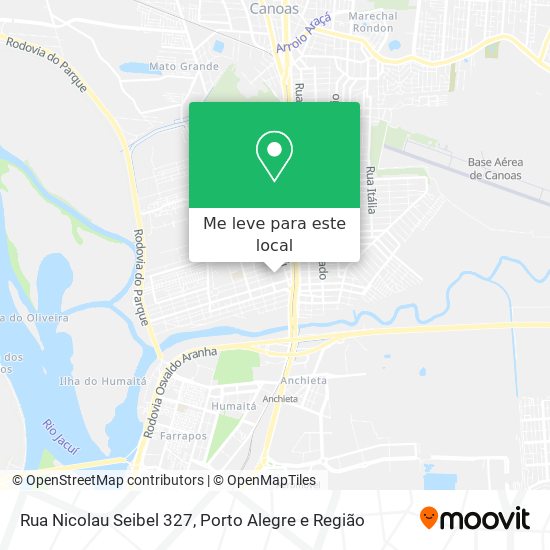 Rua Nicolau Seibel 327 mapa