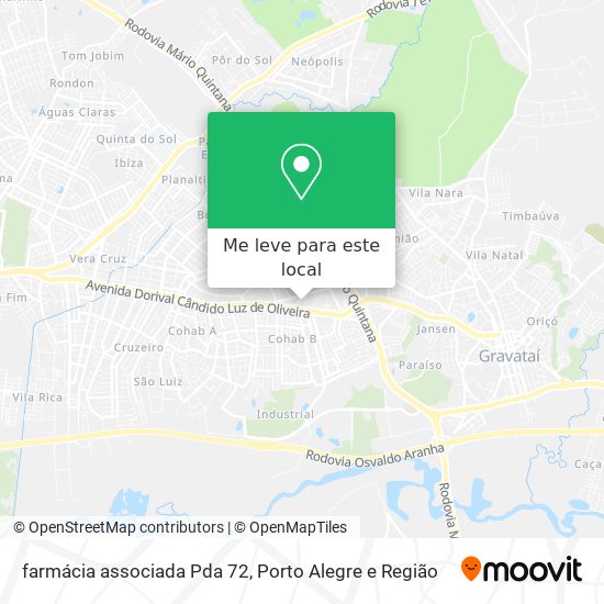 farmácia associada Pda 72 mapa