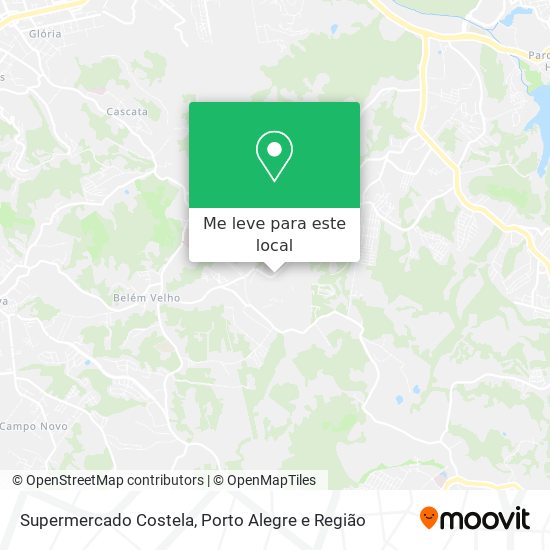 Supermercado Costela mapa