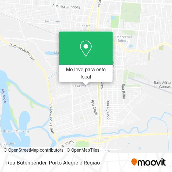 Rua Butenbender mapa