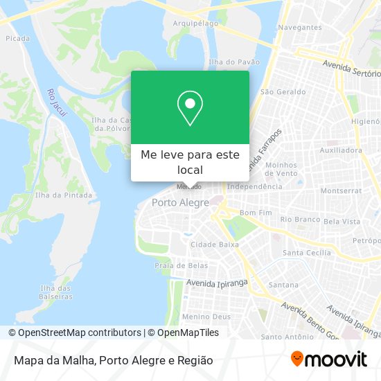 Mapa da Malha mapa