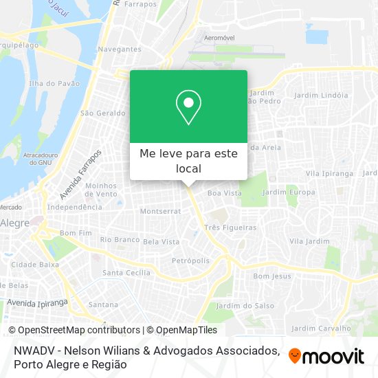 NWADV - Nelson Wilians & Advogados Associados mapa