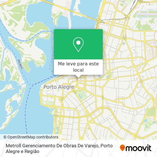 Metroll Gerenciamento De Obras De Varejo mapa