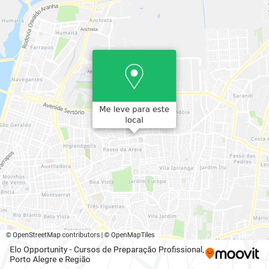 Elo Opportunity - Cursos de Preparação Profissional mapa