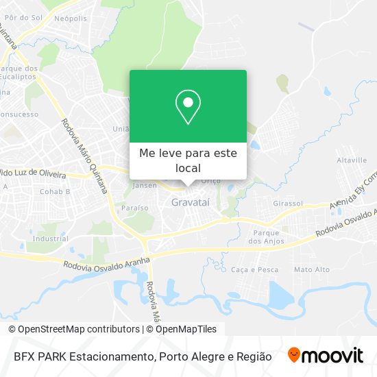 BFX PARK Estacionamento mapa