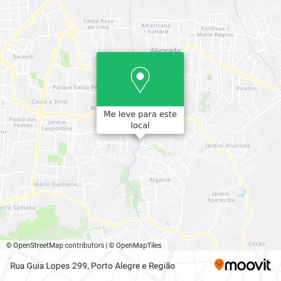 Rua Guia Lopes 299 mapa
