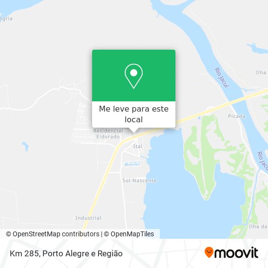 Km 285 mapa