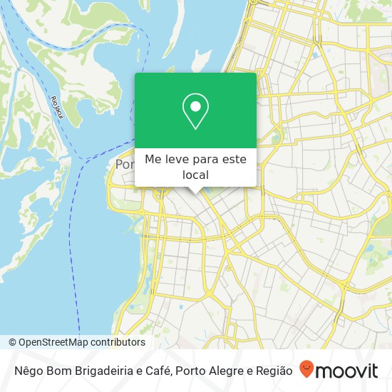 Nêgo Bom Brigadeiria e Café mapa