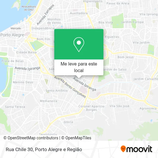 Rua Chile 30 mapa