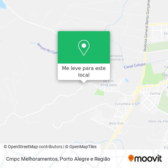 Cmpc Melhoramentos mapa