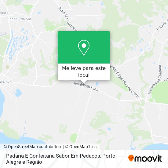 Padaria E Confeitaria Sabor Em Pedacos mapa