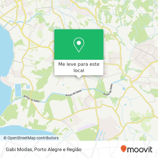 Gabi Modas, Avenida Nossa Senhora de Guadalupe, 441 Hípica Porto Alegre-RS 91755-700 mapa