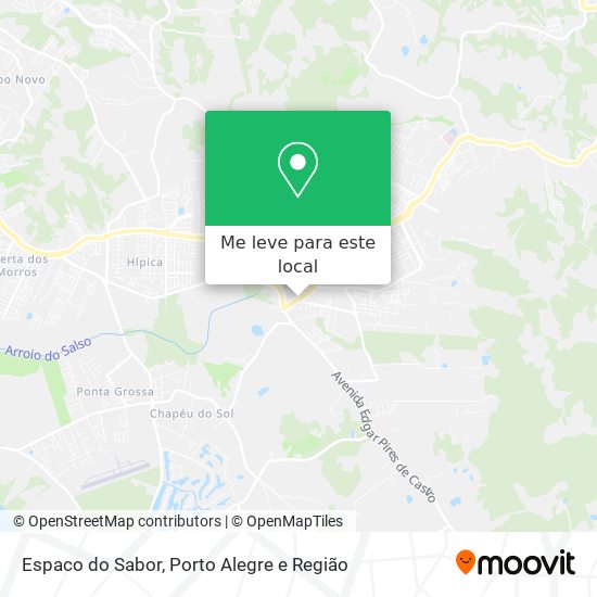 Espaco do Sabor mapa