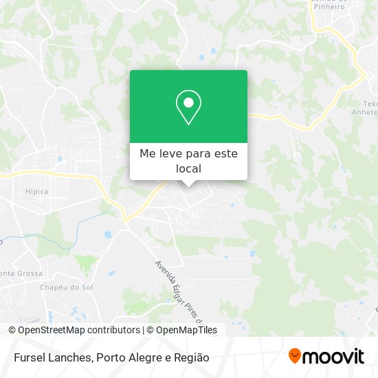 Fursel Lanches mapa