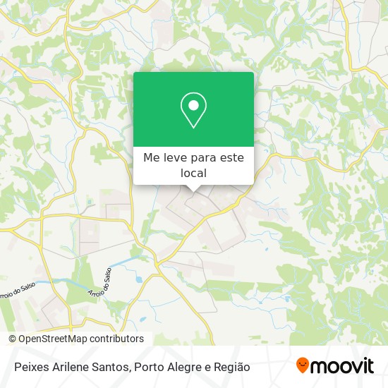 Peixes Arilene Santos mapa