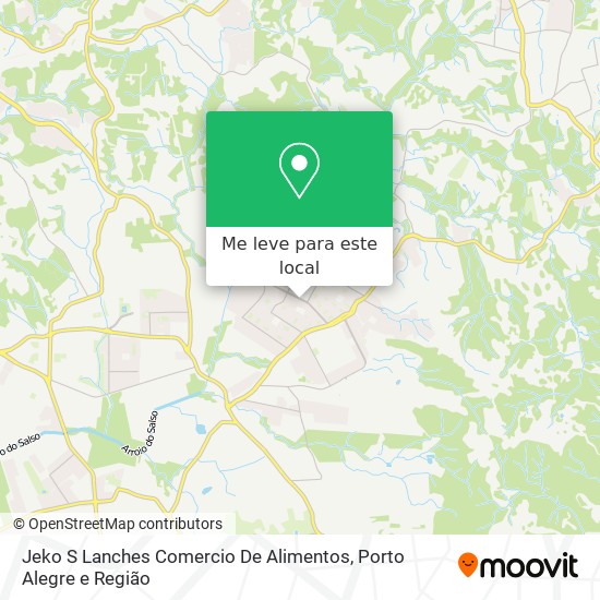 Jeko S Lanches Comercio De Alimentos mapa