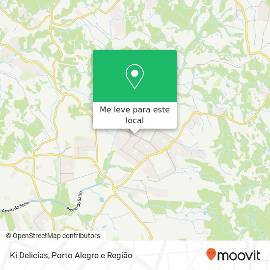 Ki Delicias, Restinga Porto Alegre-RS 91793-150 mapa