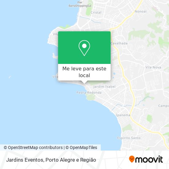 Jardins Eventos mapa
