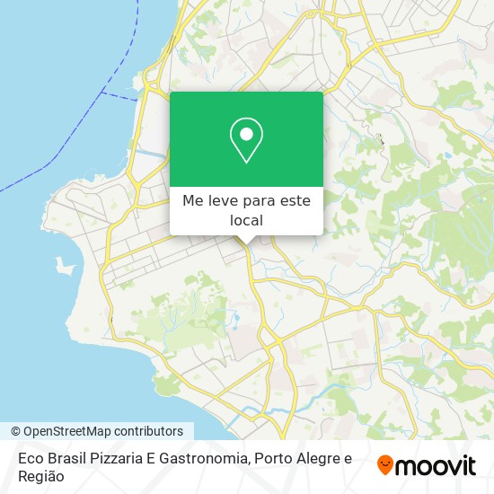 Eco Brasil Pizzaria E Gastronomia mapa