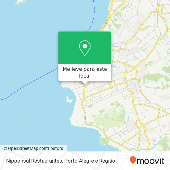 Nipponsul Restaurantes, Avenida Pereira Passos, 1125 Vila Assunção Porto Alegre-RS 91900-240 mapa