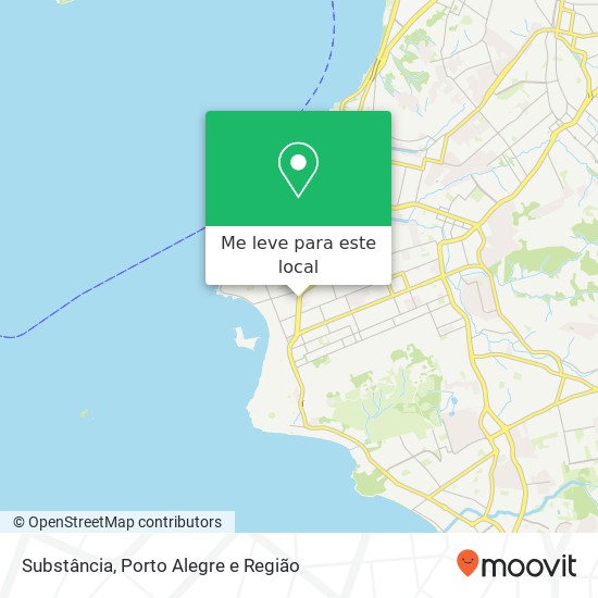Substância, Avenida Wenceslau Escobar Tristeza Porto Alegre-RS 91900-000 mapa