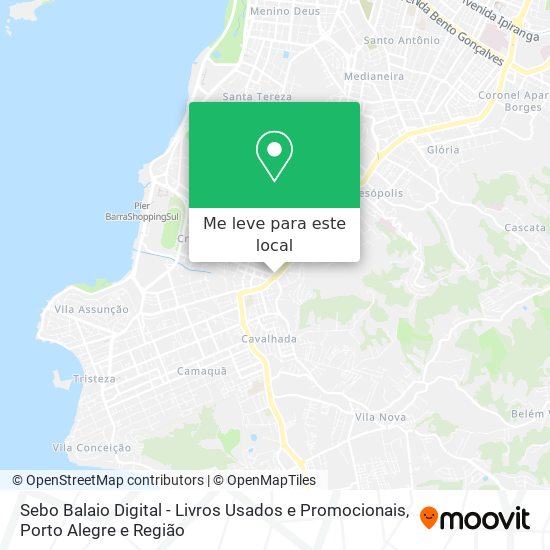 Sebo Balaio Digital - Livros Usados e Promocionais mapa