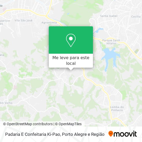 Padaria E Confeitaria Ki-Pao mapa