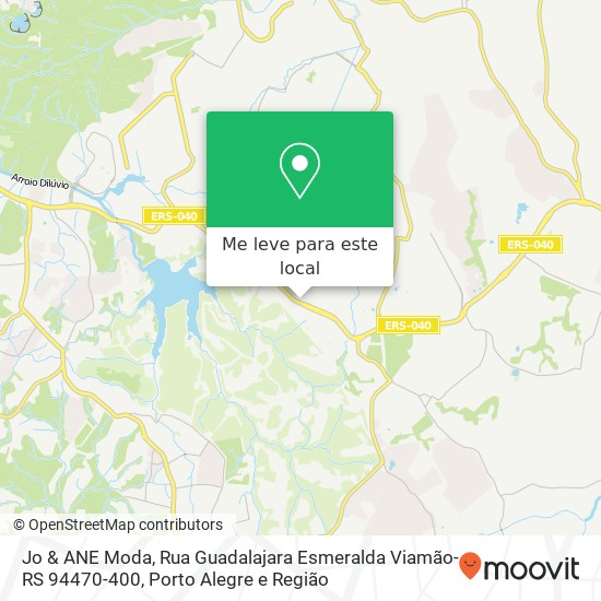 Jo & ANE Moda, Rua Guadalajara Esmeralda Viamão-RS 94470-400 mapa