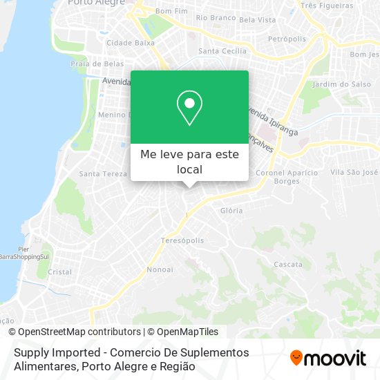 Supply Imported - Comercio De Suplementos Alimentares mapa