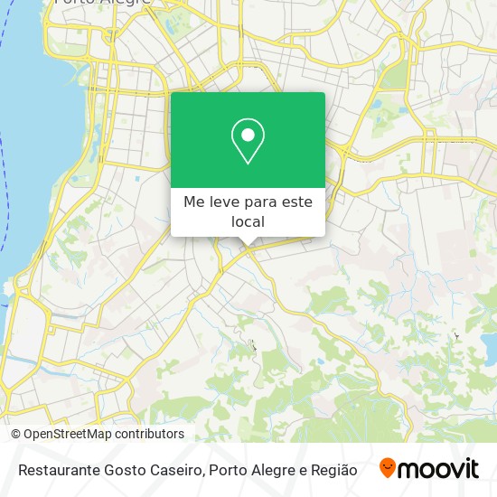 Restaurante Gosto Caseiro mapa