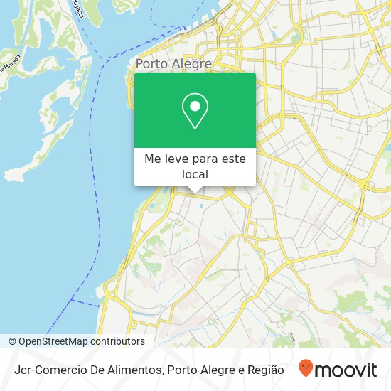Jcr-Comercio De Alimentos, Rua José de Alencar, 660 Menino Deus Porto Alegre-RS 90880-481 mapa