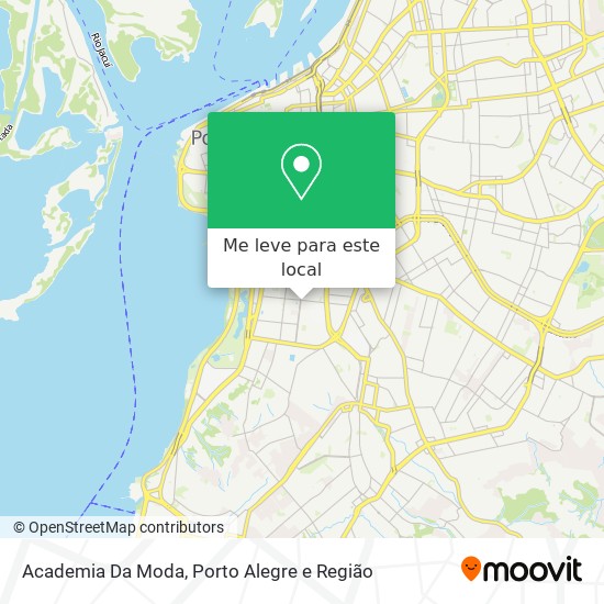 Academia Da Moda mapa