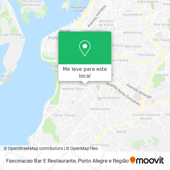 Fascinacao Bar E Restaurante mapa