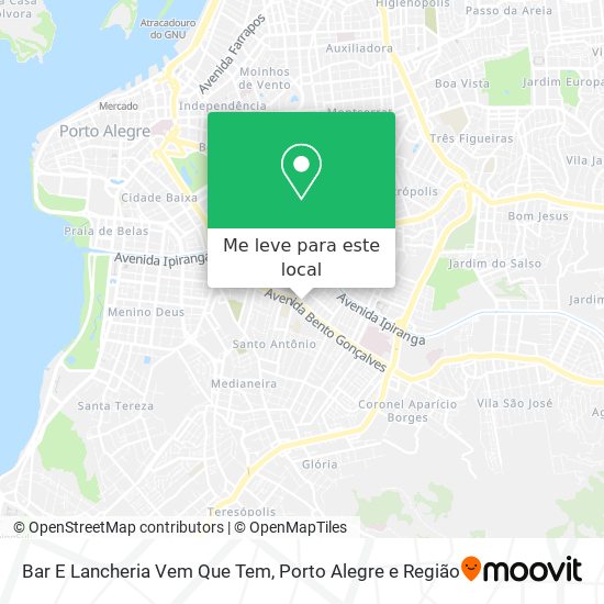 Bar E Lancheria Vem Que Tem mapa